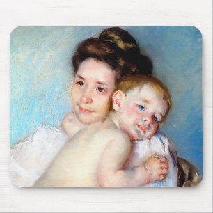 Die junge Mutter, Cassatt Mousepad