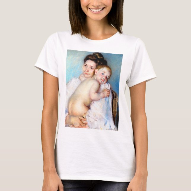 Die junge Mutter, Cassatt T-Shirt (Vorderseite)