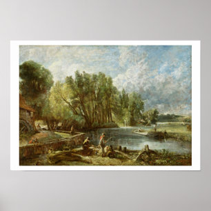 Die junge Waltonians - Stratford Mühle, c.1819-25 Poster