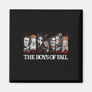 Die Jungen des herbstlichen gruseligen Horrorfilms Magnet