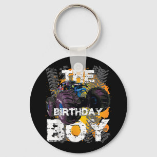 Die Jungen-Monster-Matching-Familie zum Geburtstag Schlüsselanhänger