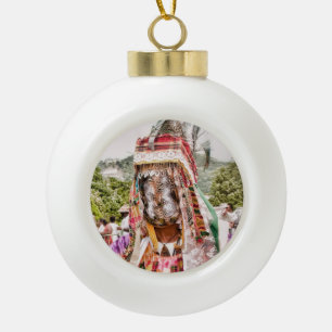 Die Jungferninseln karibisch Keramik Kugel-Ornament