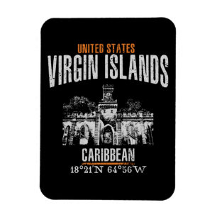 Die Jungferninseln Magnet