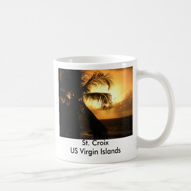 Die Jungferninseln St. Croix US Kaffeetasse (Rechts)