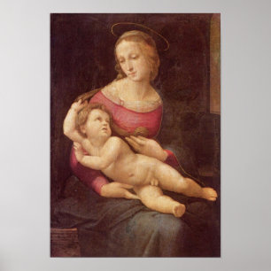 Die Jungfrau (das Bridgewater Madonna) durch Poster