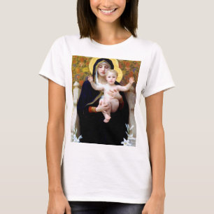Die Jungfrau der Lily, Bouguereau T-Shirt