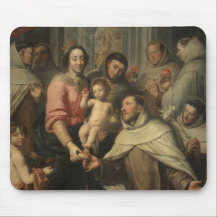Die Jungfrau des Carmelites Mousepad