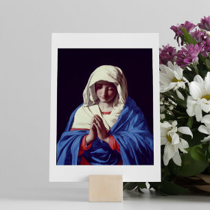 Die Jungfrau in Gebet, 1640-50 (Öl auf Leinwand)