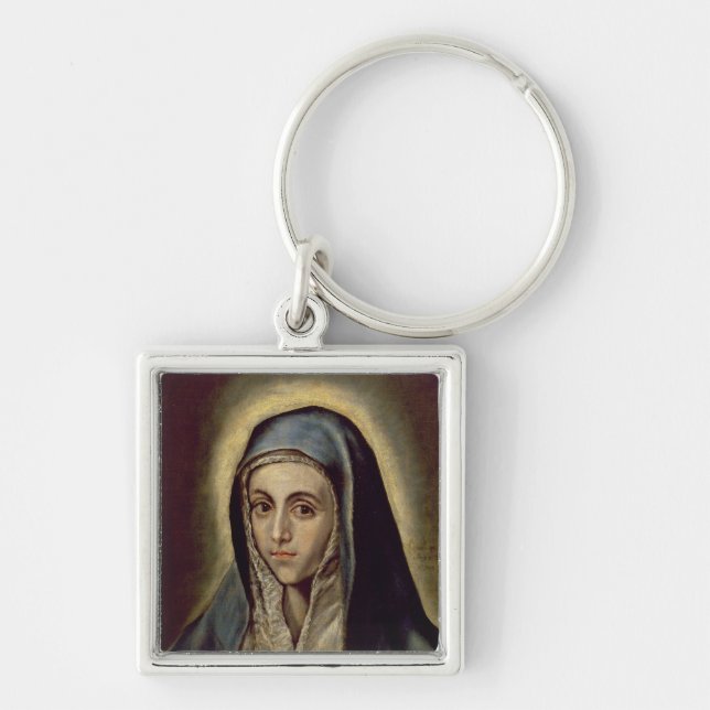 Die Jungfrau Mary, c.1594-1604 Schlüsselanhänger (Vorne)