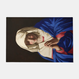 Die Jungfrau Mary im Gebet Fußmatte