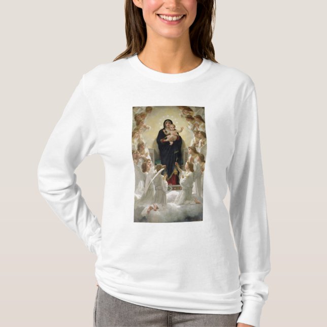 Die Jungfrau mit Angels, 1900 T-Shirt (Vorderseite)