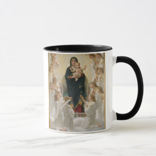 Die Jungfrau mit Angels, 1900 Tasse