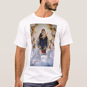 Die Jungfrau mit Engeln, Bouguereau T-Shirt