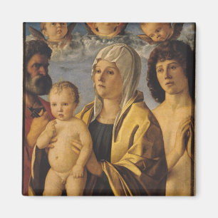 Die Jungfrau u. das Kind mit St Peter u. St. Magnet