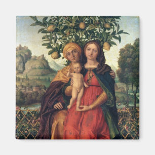 Die Jungfrau und das Kind mit St Anne, 1510-18 Magnet