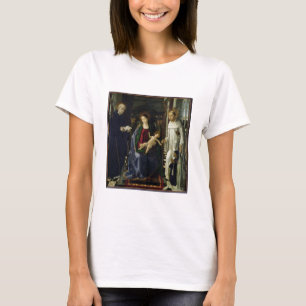 Die Jungfrau und das Kind (Öl) T-Shirt