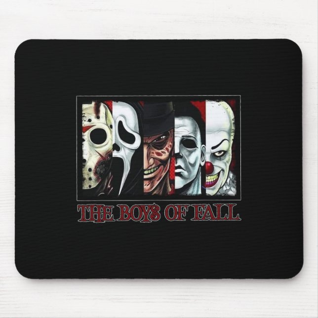 Die Jungs des Fall Horrors Halloween Mousepad (Vorne)