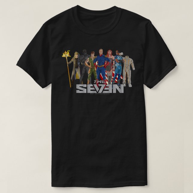 Die Jungs im siebten Comic  T-Shirt (Design vorne)