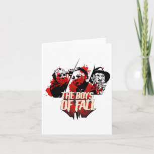 Die Jungs von Fall Horror-Filme neu Grafik oben Karte