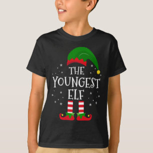 Die jüngsten Elf Xmas passen Familie Weihnachten P T-Shirt