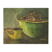 Die Kaffeebowl Kaffeebohnen aus dem Dampfbad