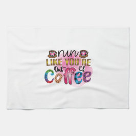 Die Kaffeekunst läuft so, als wäre dir der Kaffee Geschirrtuch