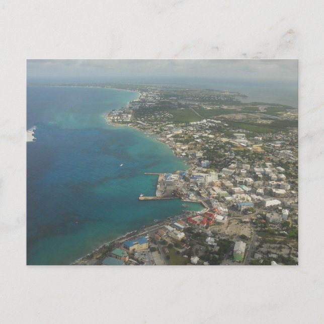 Die Kaimaninseln sieben Meilen-Strand Postkarte (Vorderseite)