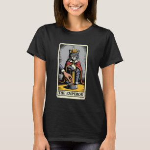 Die Kaiser-Tarotkarte Katze Lustige Katze T-Shirt