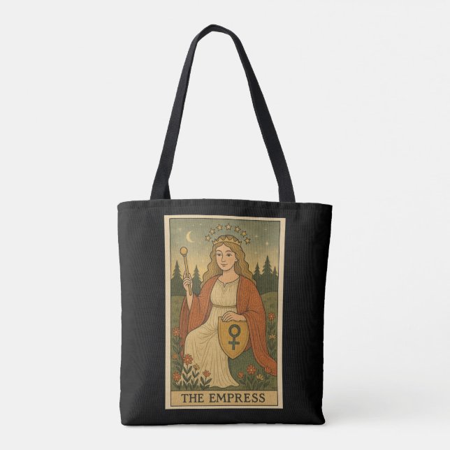 Die Kaiserin Tarot Unisex Tasche (Rückseite)