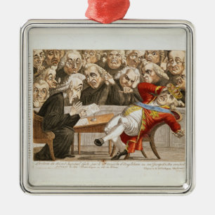 Die Kaiserverordnung zu George III Ornament Aus Metall
