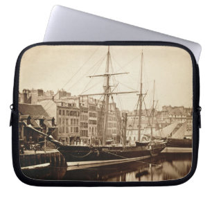 Die Kaiseryacht "La Reine Hortense" bei Le Havre Laptopschutzhülle