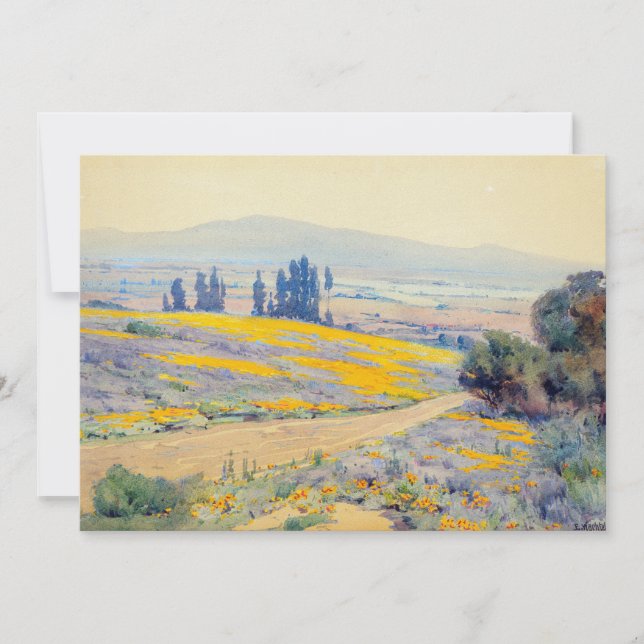 Die kalifornische Frühlingslandschaft | Elmer Wach (Vorderseite)