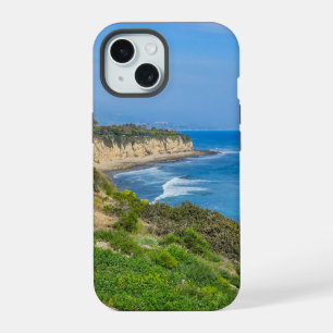 Die kalifornische Küstenlinie am Point Dume iPhone 15 Hülle