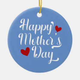 Die Kalligraphie der einfachen glücklichen Mutter  Keramik Ornament