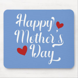 Die Kalligraphie der einfachen glücklichen Mutter  Mousepad