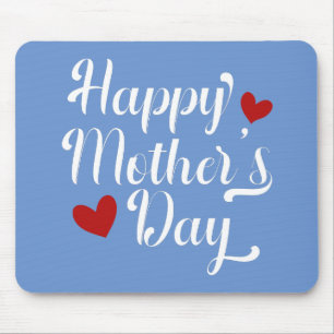 Die Kalligraphie der einfachen glücklichen Mutter  Mousepad