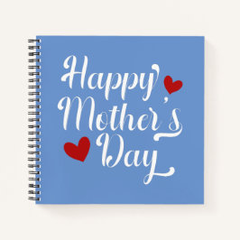 Die Kalligraphie der einfachen glücklichen Mutter  Notizbuch