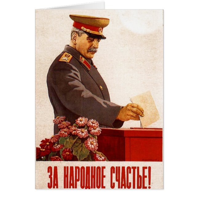 Die kalter Kriegs-Sowjetunions-Propaganda-Plakate (Vorne)