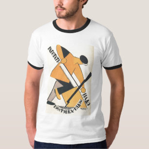 Die kalter Kriegs-Sowjetunions-Propaganda-Plakate T-Shirt