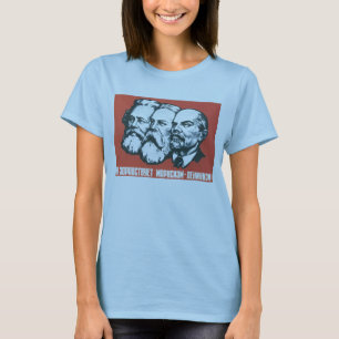 Die kalter Kriegs-Sowjetunions-Propaganda-Plakate T-Shirt