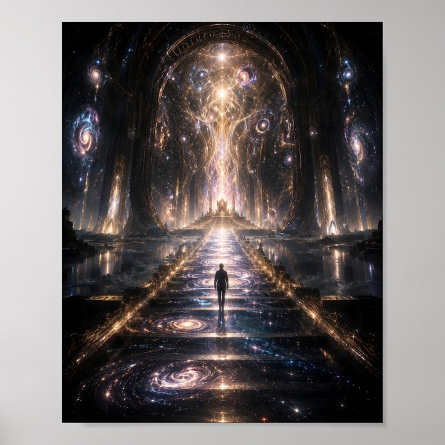 Die Kammern jenseits der Schöpfung Poster (Vorne)