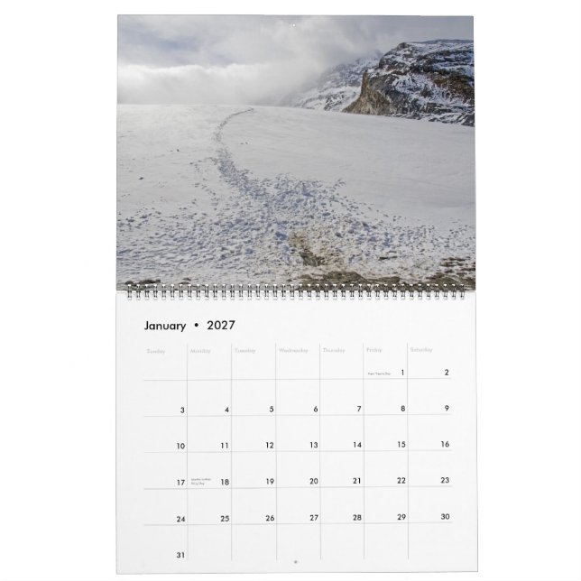 Die kanadischen Rockies 2011 Kalender (Jan 2027)