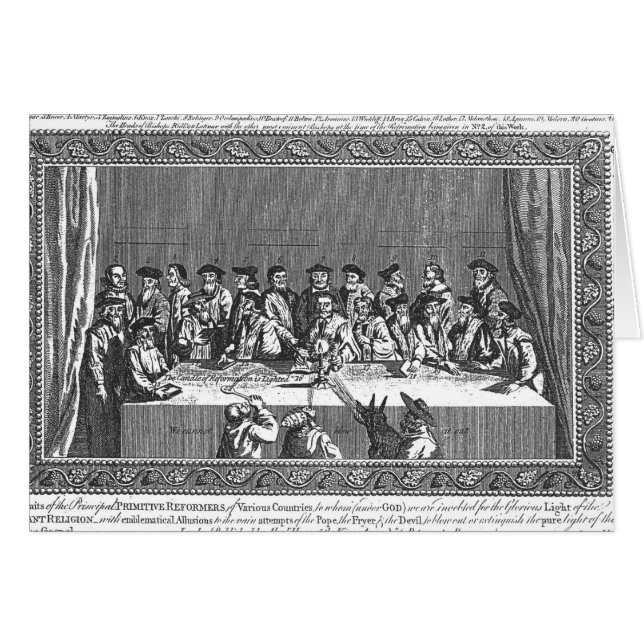 Die Kandle der Reformation ist erhellt' (Vorderseite (Horizontal))