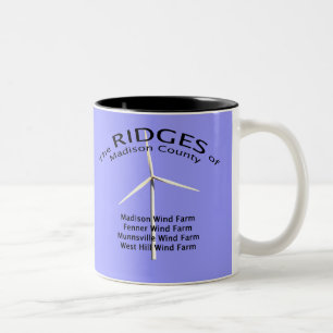 Die Kanten von Madison County - recht Zweifarbige Tasse