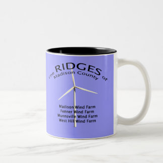 Die Kanten von Madison County - recht Zweifarbige Tasse