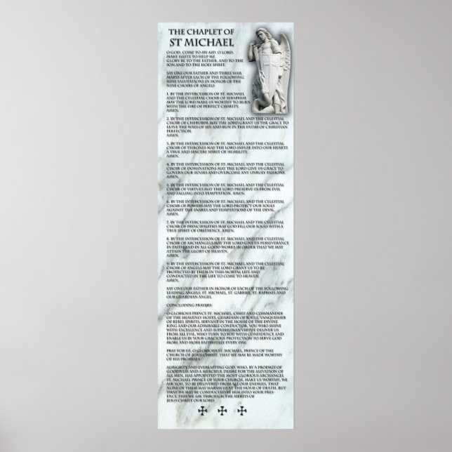 Die Kapelle des hl. Michael dem Erzengel. Poster (Vorne)