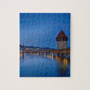 Die Kapellen-Brücke in der Luzerne