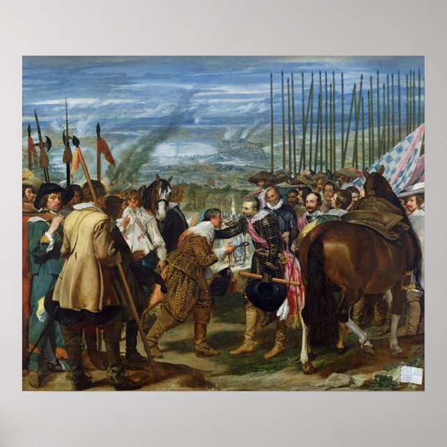 Die Kapitulation Bredas, 1625, c.1635 Poster (Vorne)