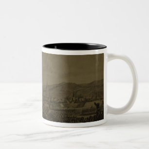 Die Kapitulation von Ulm im Oktober 1805 Zweifarbige Tasse