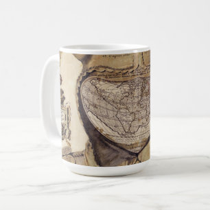 Die Kappen-Weltkarte des Dummkopfs Kaffeetasse